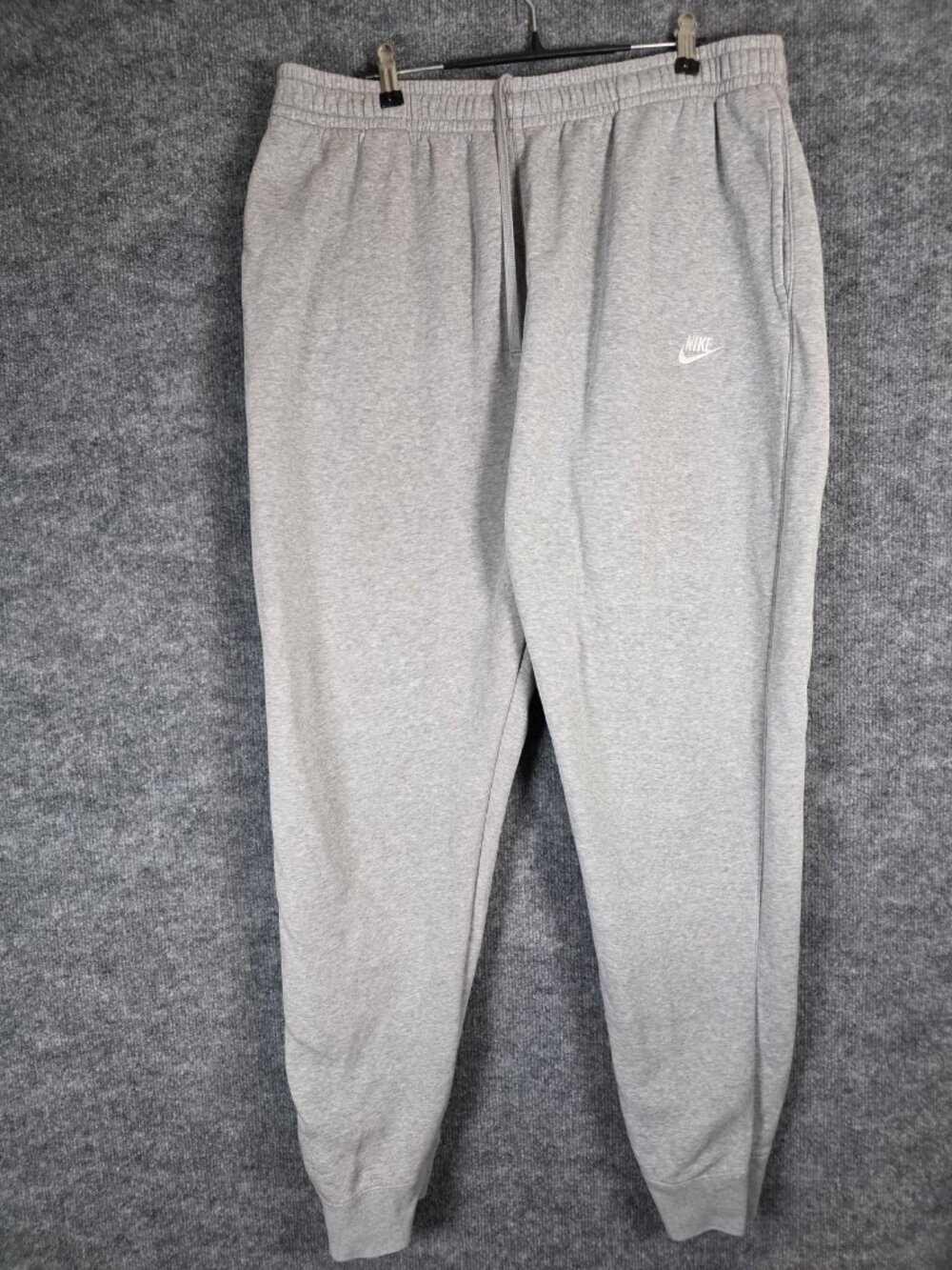 Nike Pants Mens 3XL Tall Gray Club Fleece Joggers Sweatpants Athletic BV2671-063